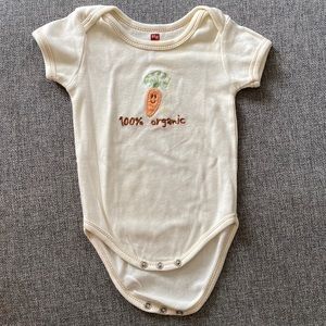 Organic cotton baby bodysuit